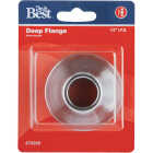 Do it 1/2 In. IPS Chrome Plated Metal Bell Flange Image 2